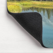 Bow River in Canmore Kanada Mousepad (Ecke)