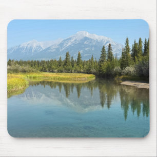 Bow River in Canmore Kanada Mousepad