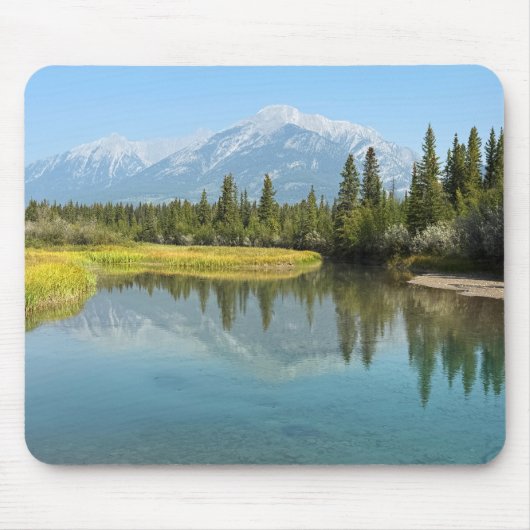Bow River in Canmore Kanada Mousepad (Vorne)