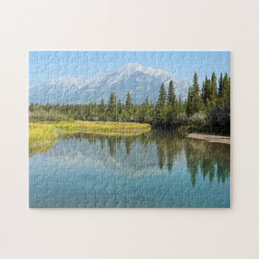 Bow River in Canmore Kanada Puzzle (Horizontal)