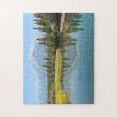 Bow River in Canmore Kanada Puzzle (Vertikal)