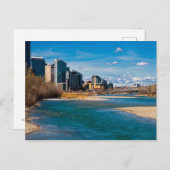 Bow River Postkarte (Vorne/Hinten)