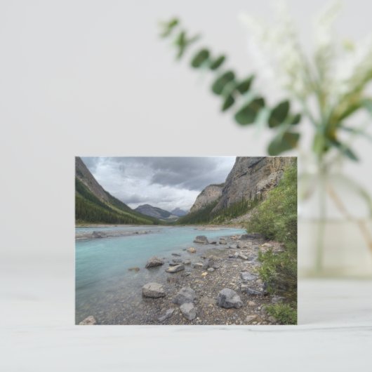Bow River Postkarte (Stehend Vorderseite)