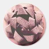 Bow-Rose-Gold-Party Magnet (Vorne)