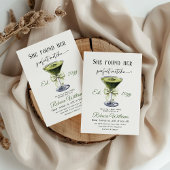 Bow She Found Her Perfect Matcha Bridal Shower Einladung