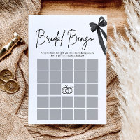 Bow She's The Knot Brautparty Bingo Game