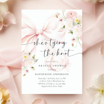 Bow, sie bindet das Brautparty des Knotens