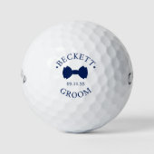 Bow Tie Groom Golfball (Vorderseite)