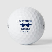 Bow Tie Groom Golfball (Vorderseite)