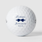 Bow Tie Groomsman Golfball (Vorderseite)