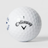 Bow Tie Trauzeuge Golfball (Logo)