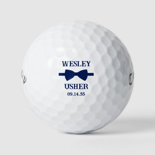 Bow Tie Usher Golfball (Vorderseite)