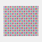 Bow-Tied-Lilie Fleecedecke (Vorderseite (Horizontal))
