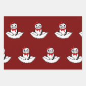 Bow-tiful Seal – Christmas Edition Geschenkpapier Set (Vorderseite 3)