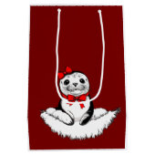 Bow-tiful Seal – Christmas Edition Mittlere Geschenktüte (Rückseite)