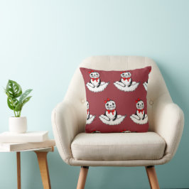 Bow-tiful Seal – Weihnachtsedition Kissen