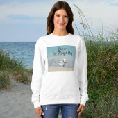 Bow to Royalty Royal Tern Beach Sweatshirt