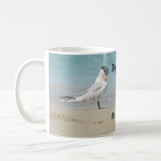 Bow to Royalty Royal Terns Seabirds Coastal Kaffeetasse (Links)