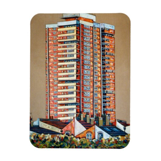 Bow Tower Magnet (Vertikal)
