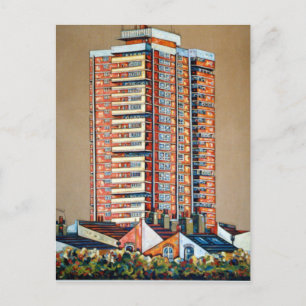 Bow Tower Postkarte
