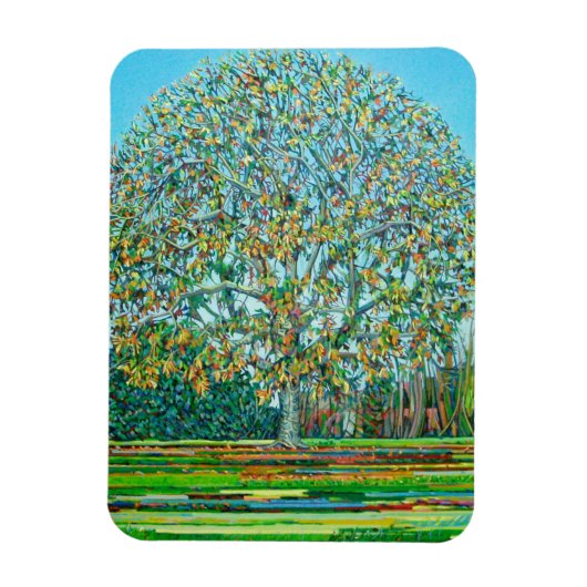 Bow Tree Herbst Magnet (Vertikal)