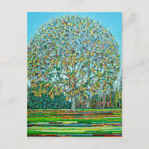 Bow Tree Herbst Postkarte