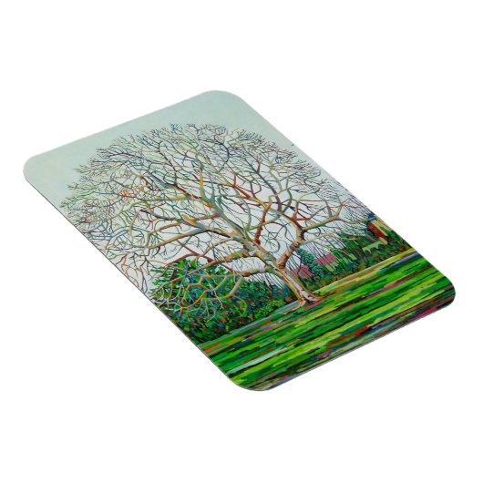 Bow Tree Winter Magnet (Rechte Seite)