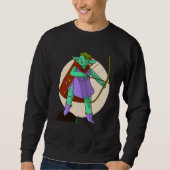 bow troll archery sweatshirt (Vorderseite)