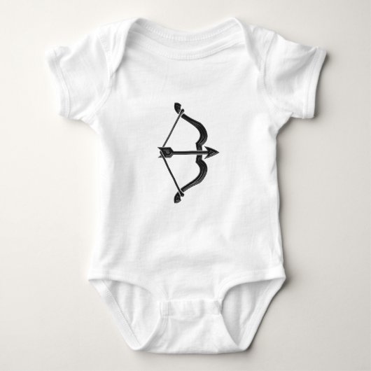 Bow und Arrow Baby Strampler (Vorderseite)