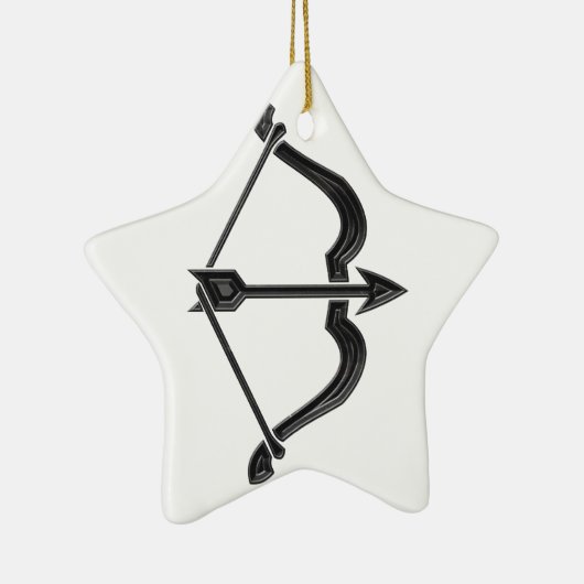 Bow und Arrow Keramik Ornament (Rechts)
