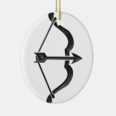 Bow und Arrow Keramik Ornament (Rechts)