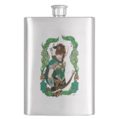 Bow und Arrow Woodland Elf Flachmann (Vorderseite)