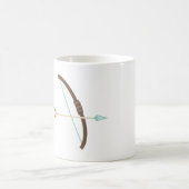 Bow und Pfeil Kaffeetasse (Mittel)