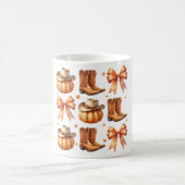 Bow und Pumpkin Kaffeetasse (Mittel)
