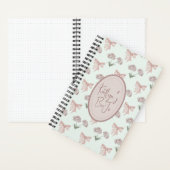 Bow und Rose Coquette Bullet Journal Notizblock (Innen)