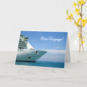 Bow und Sky Bon Voyage Card Karte (Gelbe Blume)