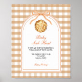 Bow unser kleines Süsse Pie Baby Sock Game Poster (Vorne)