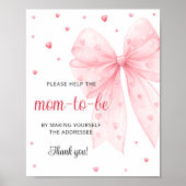 Bow unterstützt die betriebliche Mama bei der Adre Poster (Vorne)