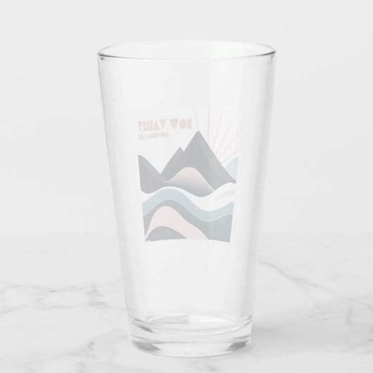 Bow Valley Provincial Park Colored Hills Glas (Rückseite)