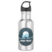 Bow Valley Provincial Park Deer Edelstahlflasche (Vorderseite)