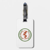 Bow Valley Provincial Park Gepäckanhänger (Rückseite vertikal)