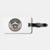 Bow Valley Provincial Park Gepäckanhänger (Rückseite horizontal)