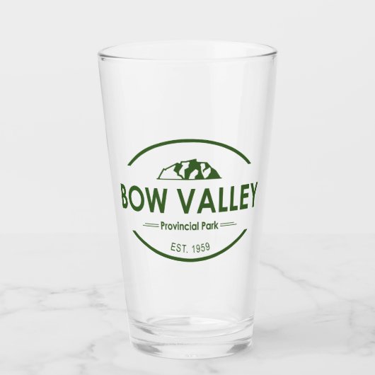 Bow Valley Provincial Park Glas (Vorderseite)