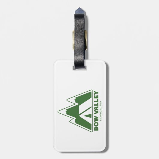 Bow Valley Provincial Park Mountains Camping Gepäckanhänger (Rückseite vertikal)