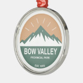 Bow Valley Provincial Park Ornament Aus Metall (Links)