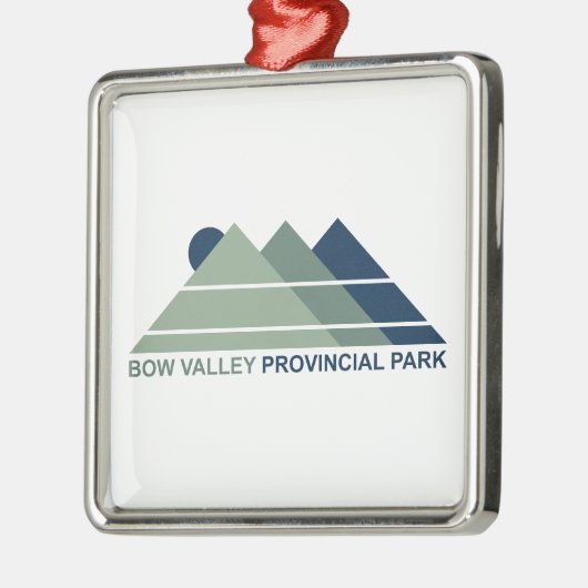 Bow Valley Provincial Park Ornament Aus Metall (Links)