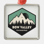 Bow Valley Provincial Park Ornament Aus Metall (Vorne)