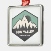 Bow Valley Provincial Park Ornament Aus Metall (Links)