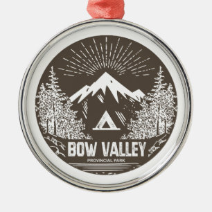 Bow Valley Provincial Park Ornament Aus Metall