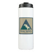 Bow Valley Provincial Park Rustic Thermosbecher (Vorderseite)